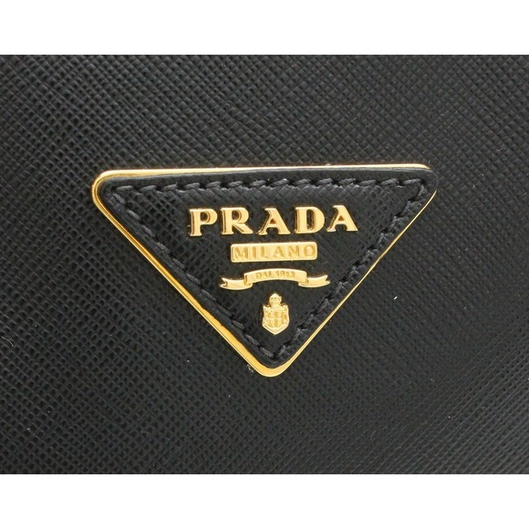Prada Nero Black Leather Handbag - Picture 9 of 9